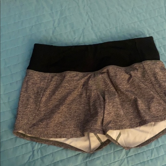lululemon athletica Pants - Grey and black lulu lemon shorts